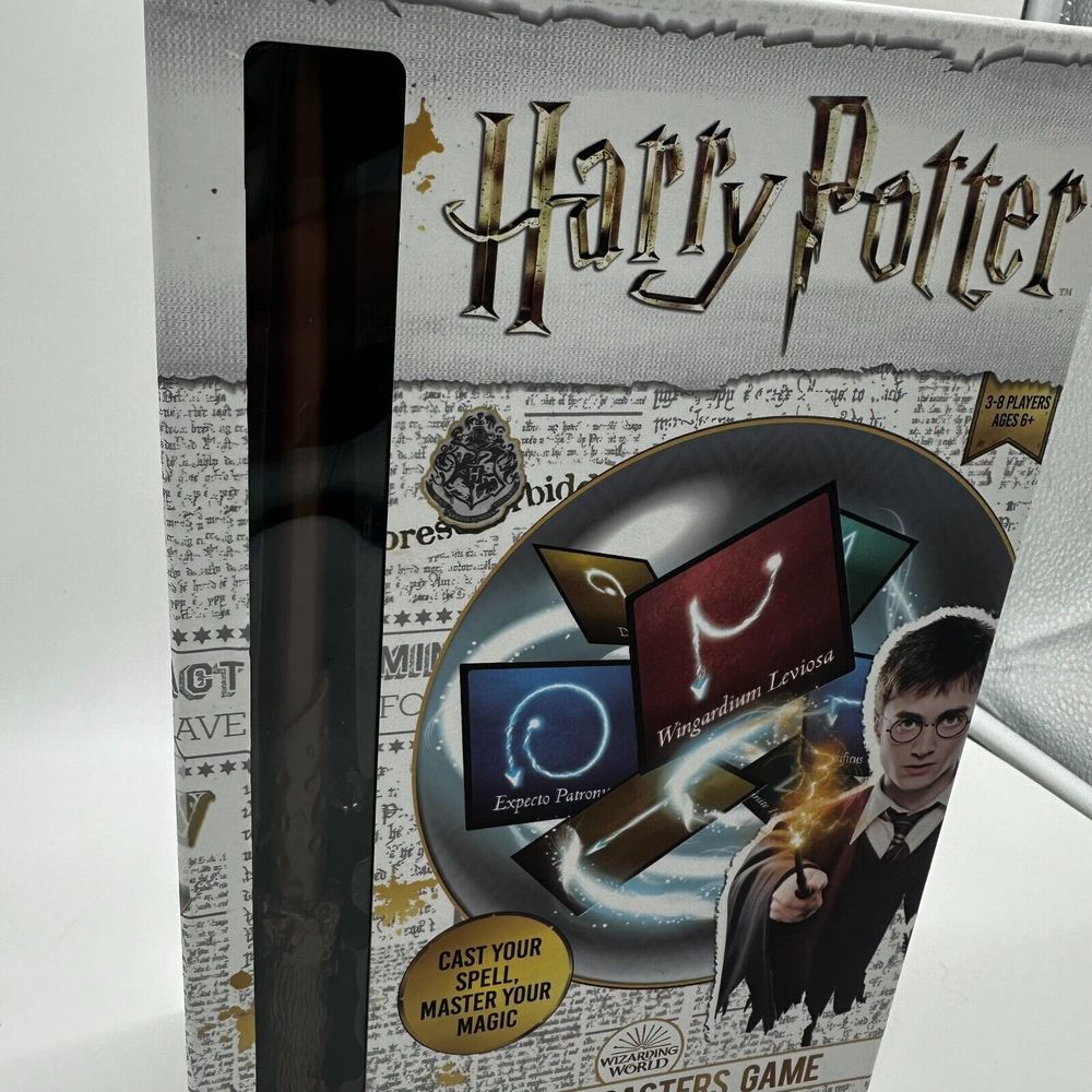 Harry Potter Spellcasters A Charade Game With A Magical Spin Wand Kid Toy 6+ - Picture 3 of 12